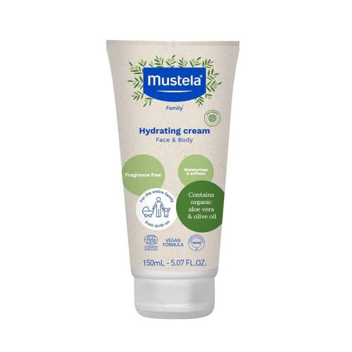 Organic Hydrating Cream with Olive Oil and Aloe