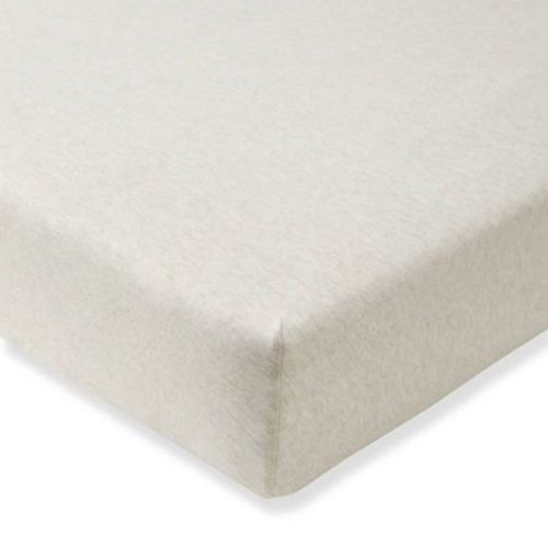 Burt's Bees Baby Organic Jersey Solid Crib Sheet - Oatmeal