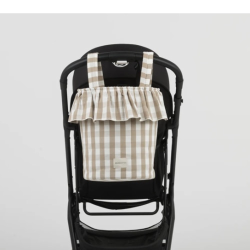Basket Vichy - Oak + White
