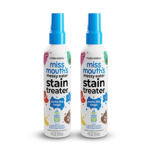 Miss Mouth's Stain Treater Spray - 2 Pack Stain Remover - Newborn & Baby Essentials