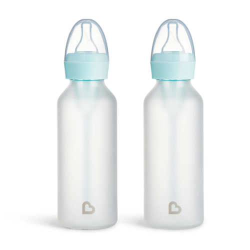 Bond™ Silicone Glass Bottle 4oz, 2pk | Munchkin