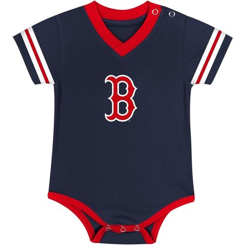 MLB Newborn & Infants 0-24 Months Official Primary Logo Creeper Romper Jersey
