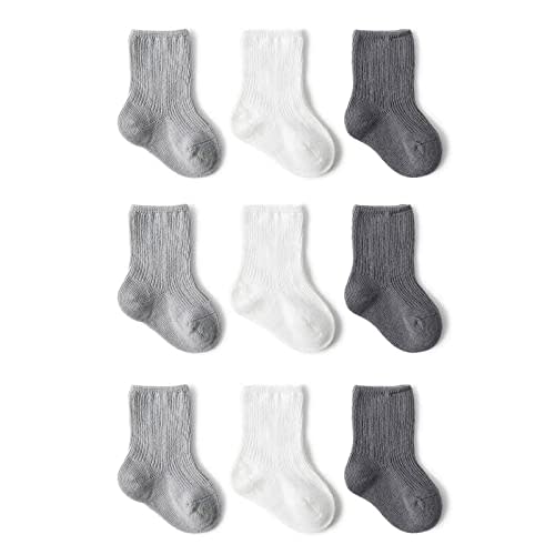 Stretchy Cotton Socks for Kids 0-36 Months