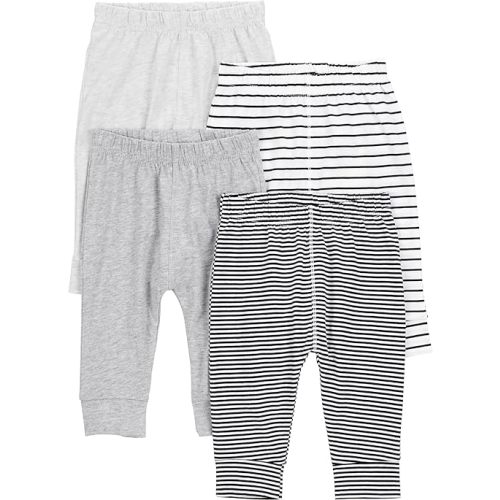 Simple Joys by Carter's Unisex Baby 4-Pack Neutral Pant