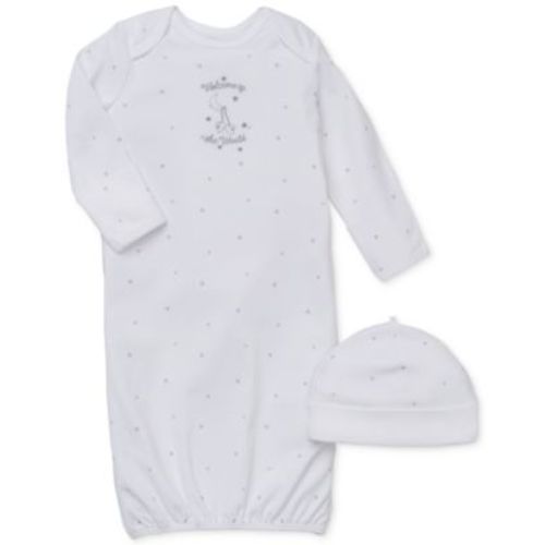 Baby Boys or Baby Girls Welcome To The World Gown and Hat, 2 Piece Set