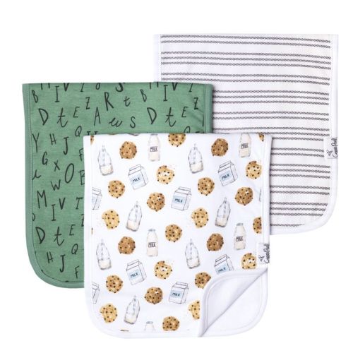 Copper Pearl Burp Cloths - Enchanted - 3pc
