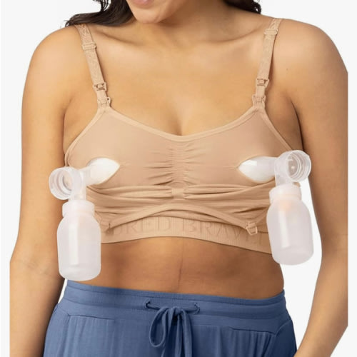 Kindred Bravely Sublime Hands Free Pumping Bra | Patented All-in-One Pumping & Nursing Bra with EasyClip