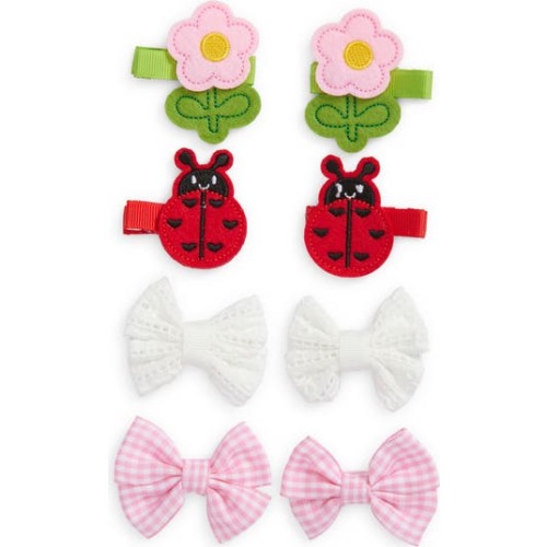 Kids' Assorted 8-Pack Spring Hair Clips