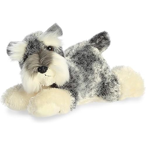 Aurora® Adorable Flopsie™ Ludwig™ Stuffed Animal - Playful Ease - Timeless Companions - Gray 12 Inches