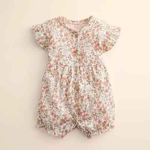 Baby Girl Carter's 3-Piece Floral Shorts, Top, and Bodysuit Set