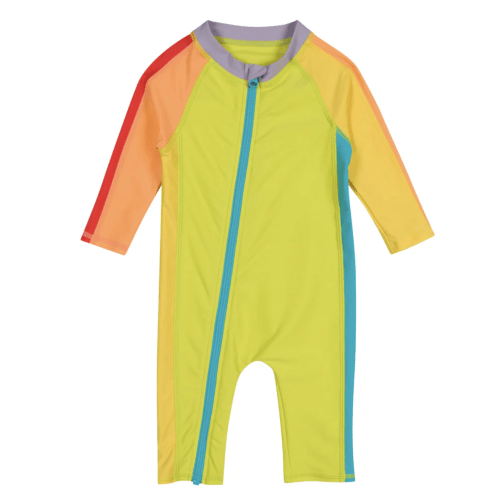 Sunsuit - Long Sleeve Romper Swimsuit | "Color Pop"