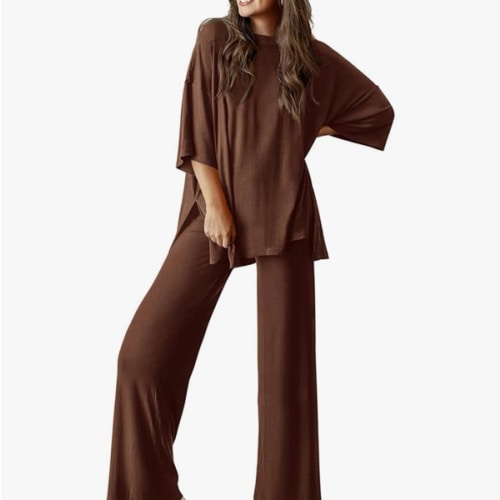 Going home outfit: PRETTYGARDEN Two Piece Sets For Women Summer Fashion Lounge Matching Set 2025 Travel Vacation Airport Outfits Clothing