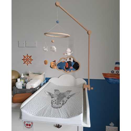 Mobile Hanger For Changing Table, Mobile Hanger For Crib, New Mother Gift, Gift For Baby Room