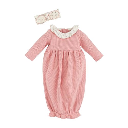 Mud Pie Baby Dusty Pink Take-Me-Home Set; 0-3M