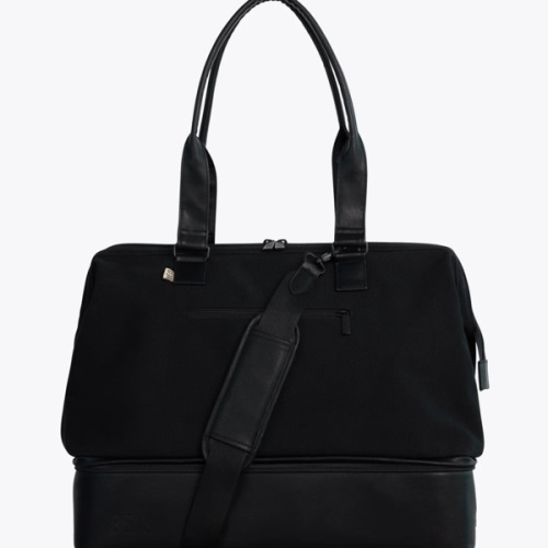 BÉIS 'The Weekender' in Black - Black Travel Bag & Overnight Bags