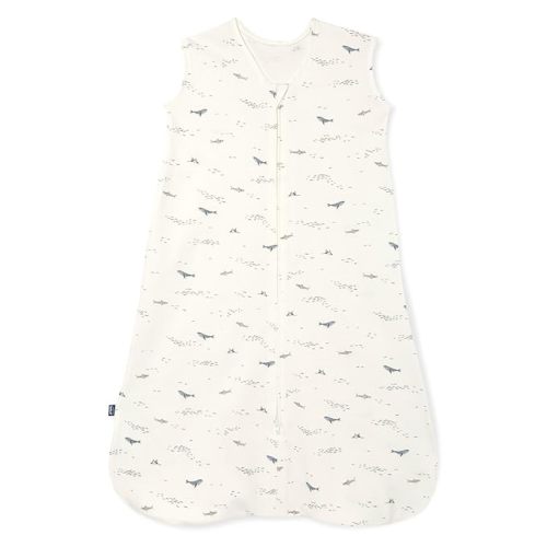 HALO SleepSack, 100% Cotton Wearable Blanket, Swaddle Transition Sleeping Bag, TOG 0.5, Ocean Life, Medium, 6-12 Months