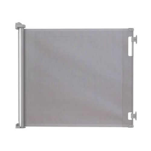 Perma Child Safety 71" Wide X 41" Tall Retractable Baby Gate - 3123 - Gray