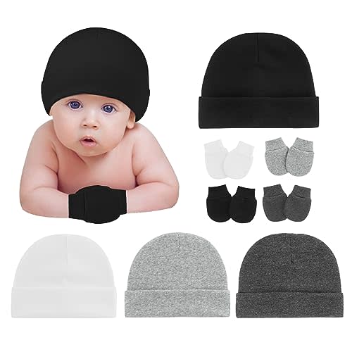 Zando Big Bow Baby Hats Newborn Hospital Hat Lightweight Cotton Infant Beanie Nursery Knot Headband Photo Accessories Gift