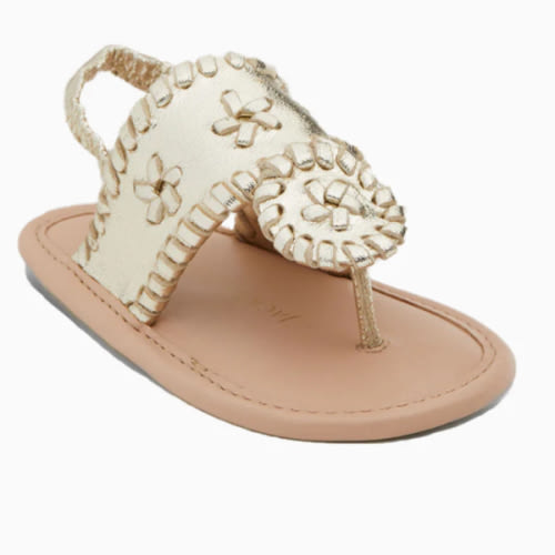Baby Jacks Flat Sandal - Platinum – Jack Rogers USA