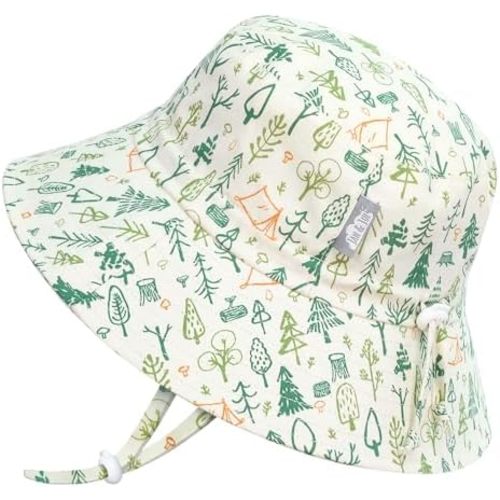 JAN & JUL Grow-with-Me Cotton Bucket Sun-Hat for Baby and Kids