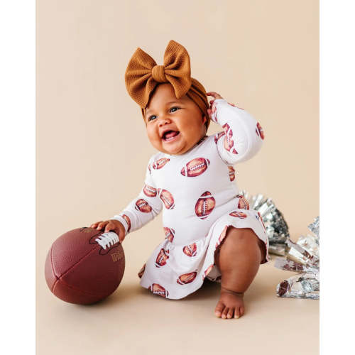 Punt Intended Ruffle Dress