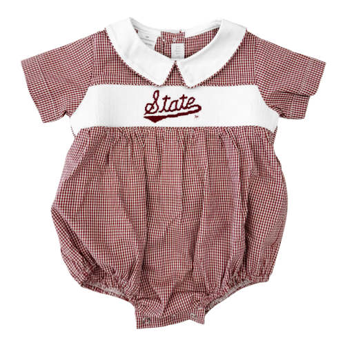 State Script Boys' Smocked Bubble Romper