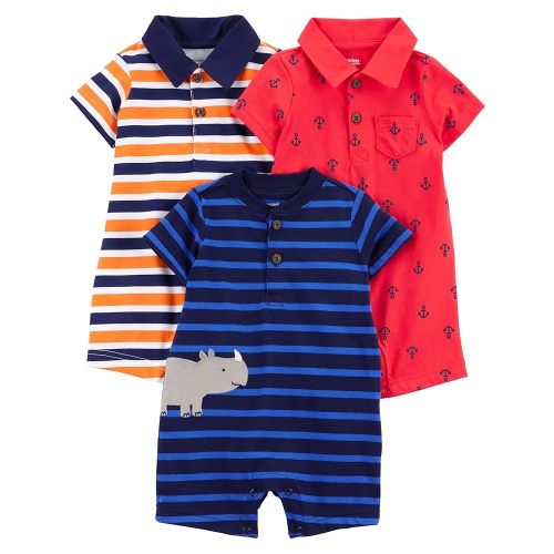 Simple Joys by Carter's baby-boys 3-pack Rompers