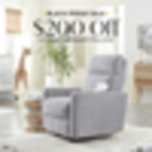 The Glider Plus - Best Rated Nursery Glider & Recliner - Nurture&