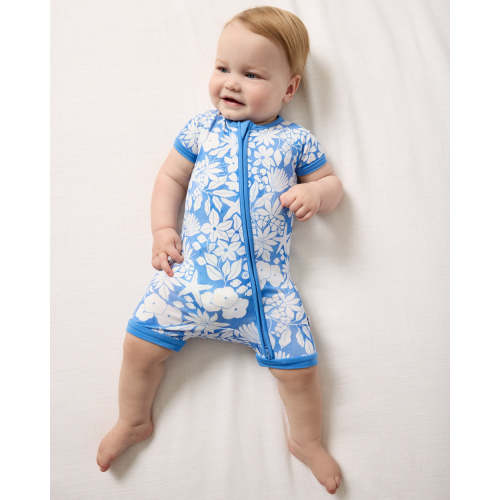 Azure Garden Shorty Zippy, 6-12M