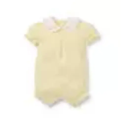 Baby Buttermilk Baby Embroidered Ruffle Collar Romper by Janie and Jack