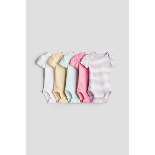 5-PACK COTTON BODYSUITS