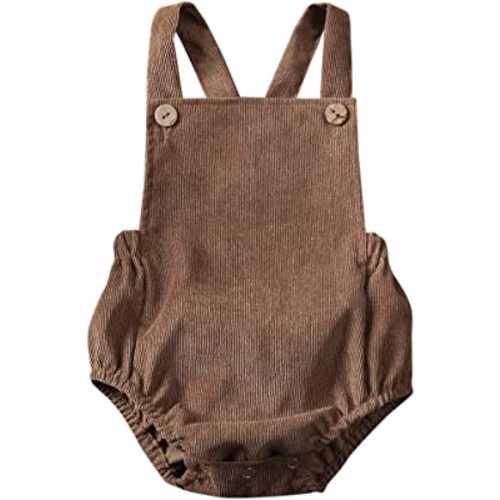Newborn Baby 1 Piece Summer Romper Baby Girl Boy Solid Color Jumpsuit Sleeveless Backless Overalls Outfits