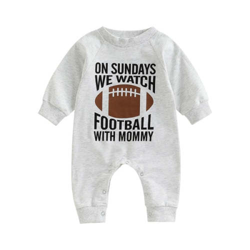 ON SUNDAYS WE WATCH FOOTBALL Jumpsuit - Hazel & Bo
