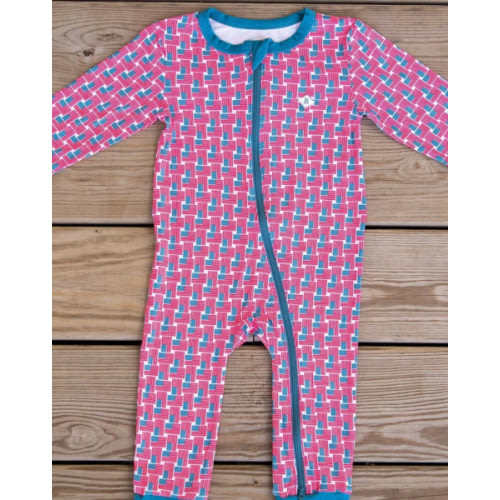 Baby Zip Up - American Flag Print – BURLEBO