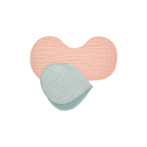 aden + anais 2-Pack Classic Burpy Bibs, Mother Earth Organic
