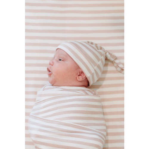 Candy Stripe Knotted Hat