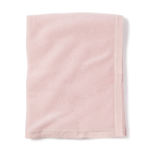 100% Cashmere Baby Blanket in Rose | Over The Moon