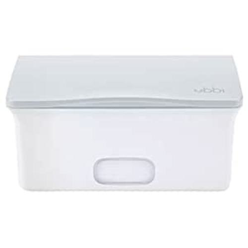 Amazon.com: Ubbi Baby Wipes Dispenser with Weighted Plate and Secure Seal, Nursery and Baby Registry Essential to Keep Wipes Fresh, Gray : Everything Else