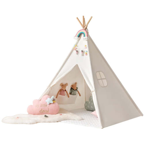 Tiny Land® Teepee for Kids with Mat