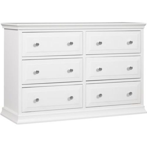 Davinci Signature 6-drawer Double Dresser - White