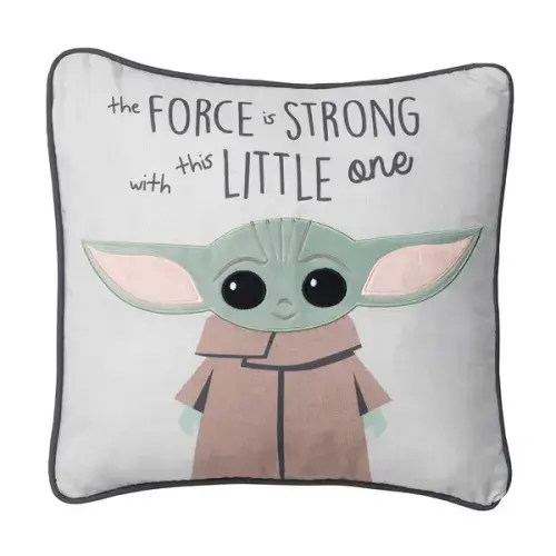 Star Wars The Child/Baby Yoda Decorative Nursery Throw Pillow – Lambs & Ivy