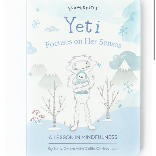 Slumberkins Yeti Focuses on Her Senses: A Lesson In Mindfulness | Promotes Mindfulness, Mind-Body Connection & Concentration | Social Emotional Tools for Ages 0+