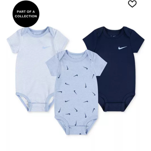 Baby Boys or Girls Essentials Bodysuits, Pack of 3