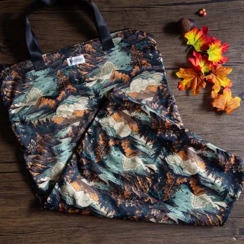 Autumn Fable Collection Large Hanging Wet-bags - Acadia