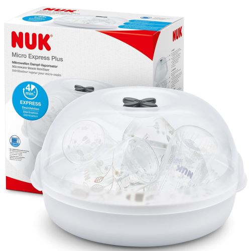 NUK Micro Express Plus Microwave Steam Baby Bottle Steriliser