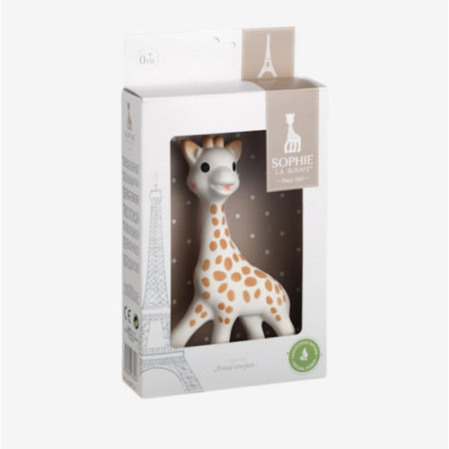 Sophie la girafe | Handcrafted for 60 Years in France | Natural Rubber | Designed for Teething Babies | Awaken All 5 Senses | Easy to Clean