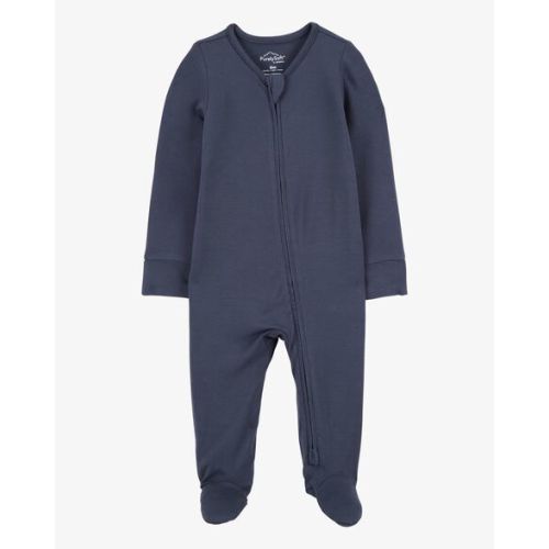 Baby Zip-Up PurelySoft Sleep & Play Pajamas - Navy - Carter's | Carter's