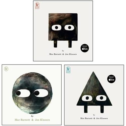 The Shapes Trilogy Series 3 Books Collection Set By Mac Barnett (Triangle, Square, Circle) Paperback – April 24, 2023
