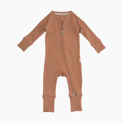 Loulou Lollipop Waffle Sleeper - Cinnamon, 3-6 M