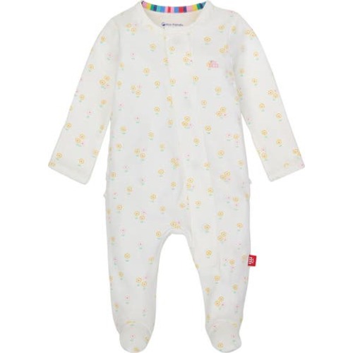 Evangeline Organic Cotton Footie, 0-3M